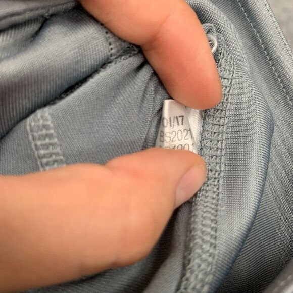 Adidas Climalite Crop Leggings Womens S Small Light Gray Embossed Mid Rise Crop - Picture 7 of 14